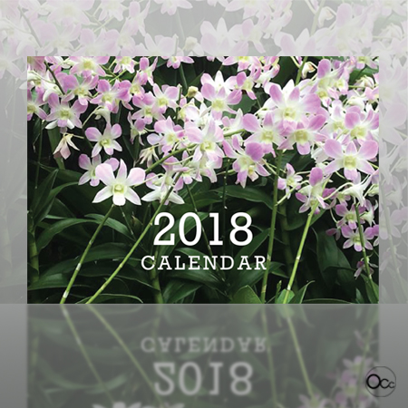 Calendar Ochard Front Small size